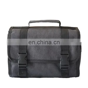 Fashion Men Folding Roll Toiletry Bag Hanging Storage Organizer Washing Travel Bag With Hook thumbnail-6