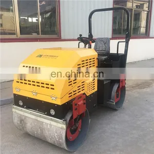 5% off CE Certified Hydraulic Ride on Tandem Roller Compactor With Impact Force of Approximately 3 Ton thumbnail-4