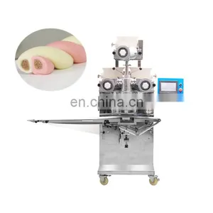 Double Color With Chocolate Filled Biscuit Forming Making Cookies Machine thumbnail-1