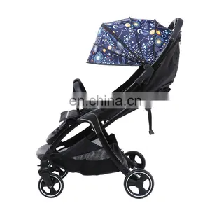2020 Factory Luxury Baby Stroller Baby Buggy Pushchair Pram Lightweight Infant Easy Foldable Baby Pram thumbnail-4