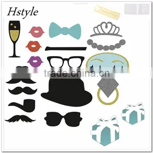 Bahoto Booth Props for Wedding Birthday Party Decoration 2016 New Design DIY Kits Photobooth Dress-up Acces PFB0087 thumbnail-2