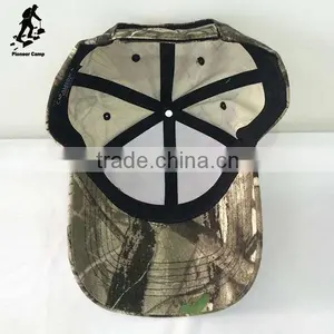 100% Polyester Camo Cap Digita Leaf Printing Hat thumbnail-3