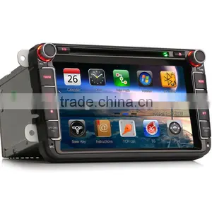 Erisin ES9611V 8 Inch Car Audio With GPS Bluetooth for Polo Navigation System thumbnail-6
