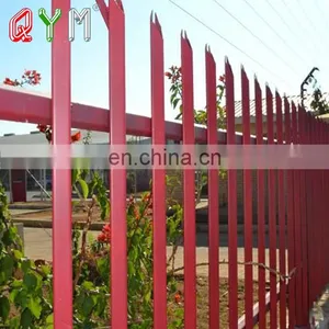 W D Pale Security Powder Coated Palisade Fence Panel thumbnail-3