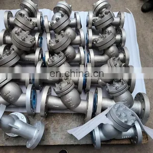 ASTM A351 CF3M CF8M SS304 SS316L Stainless Steel Materials Water Oil Y TYPE STRAINER HIGH PRESSURE 600LB 900LB 1500LB thumbnail-2