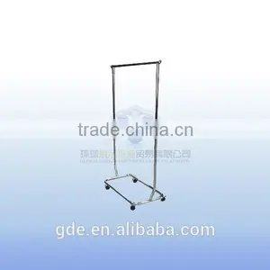 Metal Chrome-spray Simple Removable Garment Rack for Sale thumbnail-6