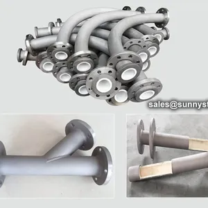 Ceramic Sleeve Lined Pipe For Lithium Battery thumbnail-1