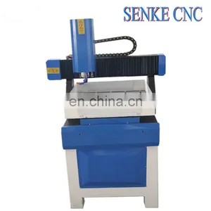 High Quality SKM-6060 Small Metal Mould Making Machine Cnc Router Machine Price in India thumbnail-2