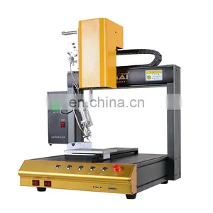 Table Top Four Axis Soldering Machinery and Equipment Plane Side Spot Welding Drag Welding Temperature Record Soldering Machine thumbnail-1