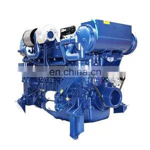 Brand New 4 Stoke 6 Cylinder Weichai Diesel Engine Used for Marine WP13C450-18 thumbnail-1