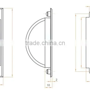2015 FEILEI LS03 China Wholesale Hidden Wardrobe Handle thumbnail-6