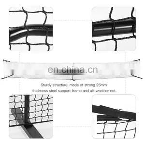 Custom Wholesale Outdoor Pickleball Net for Outdoor and Indoor 22 Feet Net With Steel Portable thumbnail-3