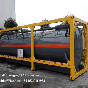 3-Axle Chemical Liquid ISO Tank thumbnail-2