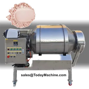 Dry Plastic Additive Flour Spice Two Dimensional Drum Mixer Machine thumbnail-1