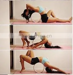 Purple-pink Yoga Wheel thumbnail-3