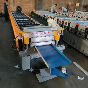 25-400 Type Low Standing Edge Tile Press Machine Aluminum Magnesium Manganese Roof Panel Press Machine thumbnail-3