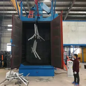 Q378 Single Hook Shot Blasting Machine, Valve, Gear and Other Workpiece Surface Strengthening Cleaning, On-site Installation and Commissioning thumbnail-5