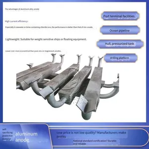 Supply of Cathodic Protection Materials, Aluminum Alloy Anodes for Ocean Engineering, and Aluminum Alloy Sacrificial Anodes thumbnail-2