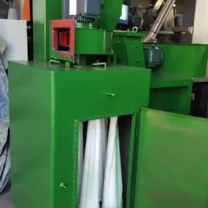 RUBBER Conveyor Belt Carrying Work Piece Cleaning Iron Bed Frame & Mesh Type SMALL Shot Blasting Machine thumbnail-5