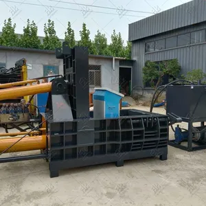 125T Full Automatic Horizontal Hydraulic Scrap Metal Baler for Steel & Iron Recycling thumbnail-3
