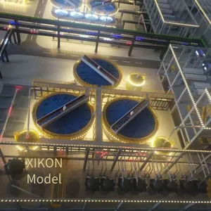 Custom-made Sand Table Models of Sewage Treatment Equipment. Production of Sand Table Models of Environmental Protection Equipment. thumbnail-3