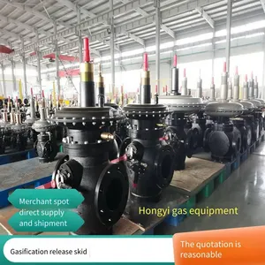 Cng Pressure Reduction and Metering Skid, Natural Gas Pressure Reduction and Metering Equipment, Pressure Regulating Cabinet, Skid-mounted Vehicle Gas Supply Equipment, Hongyi thumbnail-2