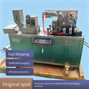 Dpp-80 Aluminum-plastic Blister Packaging Machine, Packaging Equipment for Candies, Honey Pills and Capsules, Flat-type Tablet Aluminum-plastic Packaging thumbnail-2