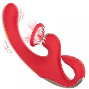 3-in-1 Tongue Licking + Suction + Vibrating Massager, IPX7, OEM thumbnail-1
