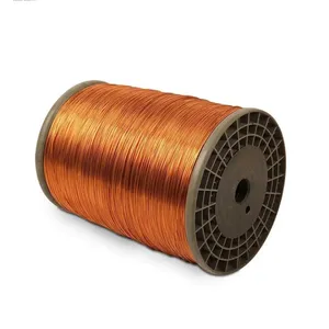 Enameled Solid Copper Aluminum Wire Class 120-240 AWG 3-15 Transformer Coil Wire 600V IP68 thumbnail-4