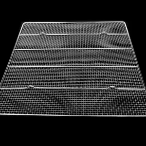 Square Stainless Steel Grill Mesh With Double Handles for BBQ and Drying Applications thumbnail-5