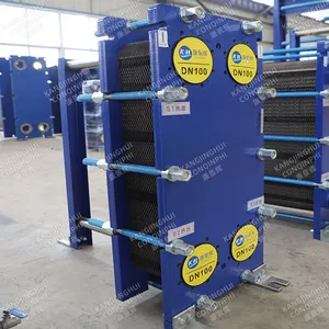 High Energy Efficiency 304 Stainless Steel Plate Heat Exchanger, 1.0MPa, 150°C for Industry Heat Recovery thumbnail-1