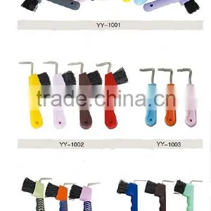 Plastic Horse Hoof Pick/Cleaning Brush thumbnail-3