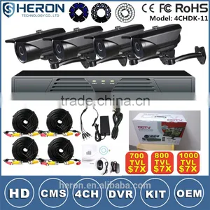 Factory OEM High Quality CCTV Camera System 4ch NVR Kit With 2/3mp IP Camera Quality Choice thumbnail-3