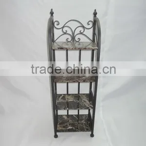 Best Selling Bathroom Mosaic Stone Storage Rack Shelves thumbnail-1