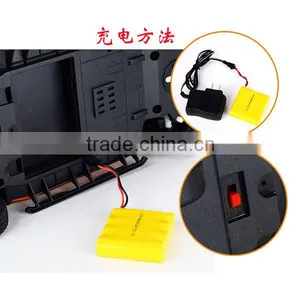 1:14 4 CH Full Function RC Car With Light and Steering Wheel Gravity Sensing Remote Control Toy Car thumbnail-4