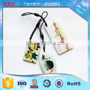 MDT75 Em4100 Tk4100 RFID Crystal / Epoxy NFC Key Fob thumbnail-3