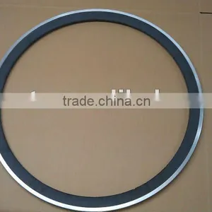 700c Carbon Bicycle Rim 38mm Carbon Fiber Clincher Wheel With Alloy Break Surface thumbnail-1