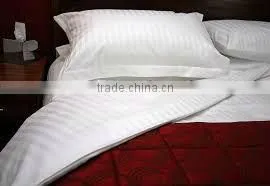 Good Price Hotel Beddings, 100% Cotton 40s 250tc Satin Stripe thumbnail-1