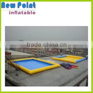 Large Inflatable Pool,yellow Gaint Inflatable Pool for Kids and Adults Inflatable Pools Sale for Summer thumbnail-1