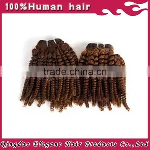 2015 New Style No Shedding Brazilian Remy Curly Double Drawn Virgin Hair thumbnail-4