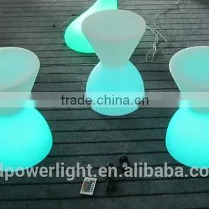 New PE Plastic Stool With LED Light & Remote Control YXF-3042 thumbnail-3
