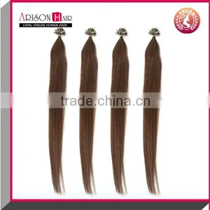 Fashion 6A Grade Remy Italian Double Drawn U Tip Hair Extension thumbnail-1