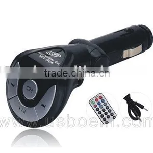 Hot Selling Car Cigarette Lighter MP3 Player With Remote Control thumbnail-1