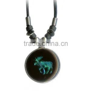 Chain Surf Jewellery Surfing Style Scuba Wood Surfboard Pendant Necklace thumbnail-1