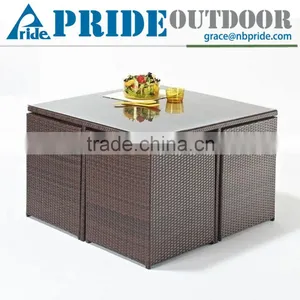 Patio Rattan Furniture Table And Chair Sets Garden Outdoor Rattan Wicker Balcony Furniture Set Quality Choice thumbnail-1