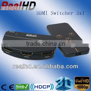 3x1 HDMI Switch With Remote thumbnail-2