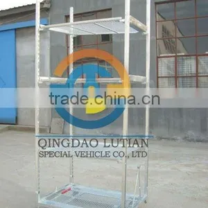 Sit Cart, Shipping Trolley, Flower Display Cart, Flower Rack, Plant Display Rack, Flower Moving Dolly thumbnail-1
