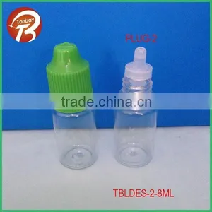 5ml White Plastic Dropper Bottle With Child Resistant Cap&needle Long Thin Tips thumbnail-4
