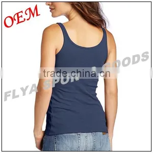 Women Fashionable Wholesale Cotton Tank Top Fitness Clothing thumbnail-6