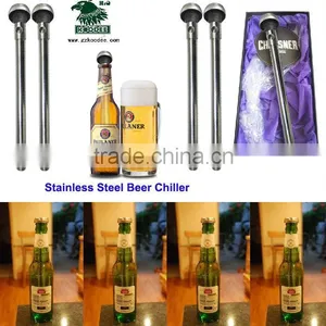 Wine Accessories Reusable Stainless Steel Chiller for Beer Household Supplier thumbnail-3